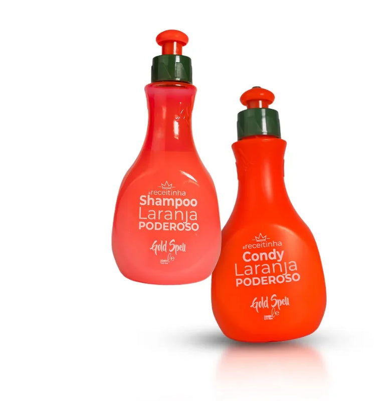 Shampoo and Condy Laranja Poderoso