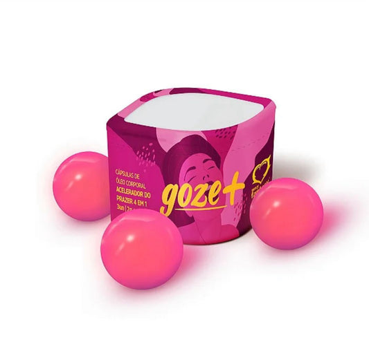 Goze+ 4 in 1 Pleasure Accelerator Body Oil Capsules