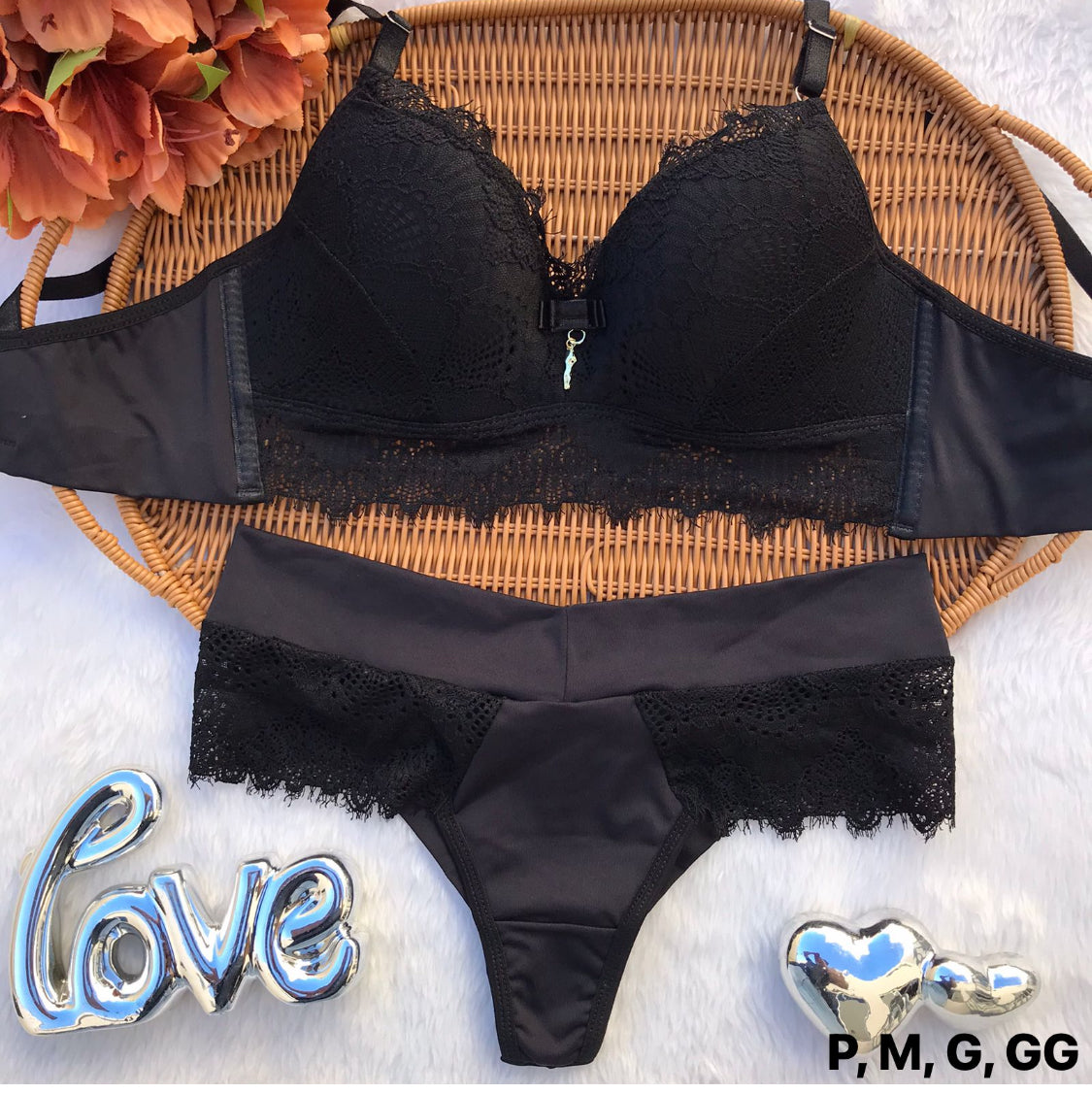 Lingerie Glamour Black