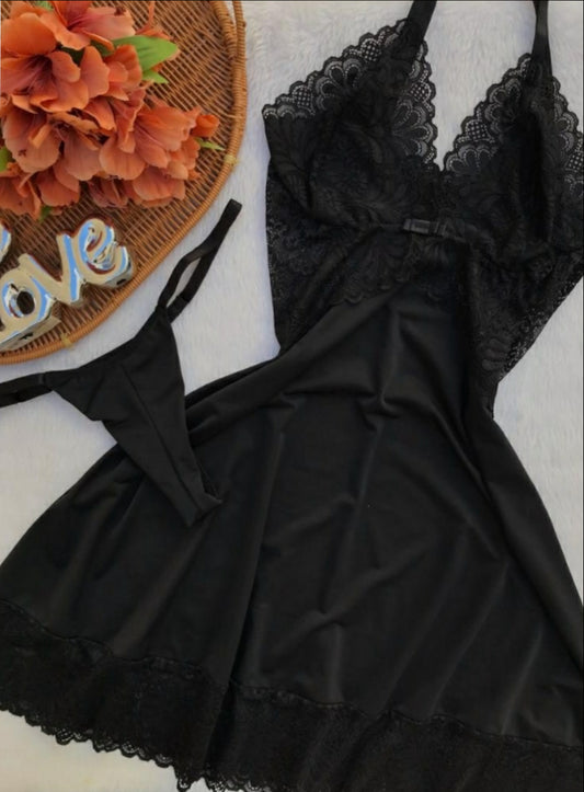 Nightgown Black